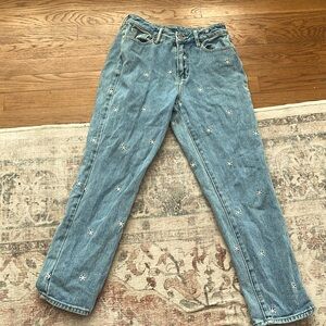 Pacsun women’s 25 daisy mom jeans